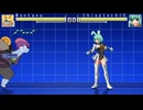 [MUGEN リョナ]デブモンスターの洗脳屁こき攻撃がいろんな女の子に炸裂する