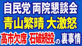 自民党 覇気なき懇談会 石破続投容認の背景事情」　R6／11／08①