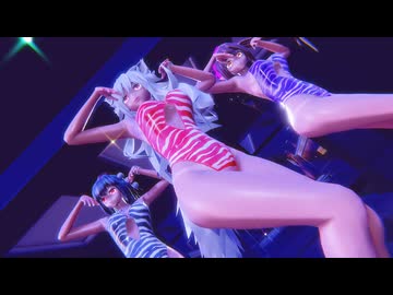 【東方MMD】　KILLER B　　　もみじ・はたて・あや