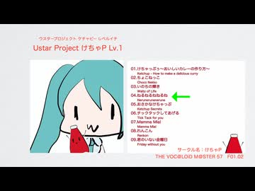 Ustar Project けちゃP Lv.1〜3 XFD(クロスフェード) / けちゃP - 初音ミク 3部作