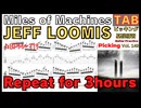 [連続3時間]Miles of Machines Guitar TAB Jeff Loomis TAB Intro  BPM111 ジェフ･ルーミズ イントロ速弾き練習