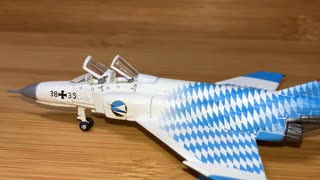 herpa  F-4F Phantom II  40 Anniv Luftwaffe JG 74 "Mölders"ファントムII 独空軍 第74戦闘航空団 「メルダース」部隊40周年記念　1/200