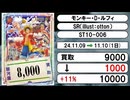 《ワンピ買取相場/35枚》11月09日～11月10日《200円以上騰落》#ワンピースカードゲーム