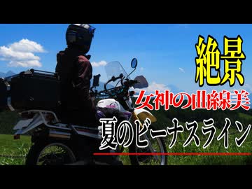 【ななまる日記】セロー225で走るツーリングの聖地、夏のビーナスライン