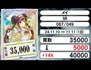 《ポケカ買取相場/70枚》11月10日～11月11日《200円以上騰落》#ポケモンカードゲーム