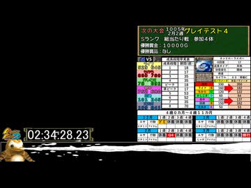 モンスターファーム２RTA_ネンドロ種編_２時間５０分５２秒_６/６完【２８体目/３８】