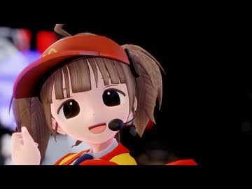 【MMD】-いまだけダブチ食べ美でKING（potato）-