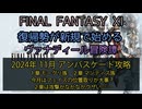 【FF11】2024年 11月 アンバスケード攻略　１章モーグリ族 ２章マンティス族　今月はフェイスの位置取りが大事？２章は攻撃がなかなかウザい……