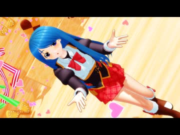【らぶ式モデル誕生祭2024】らぶ式しまランチのドリアカ制服で「可愛くてごめん」【MMD】