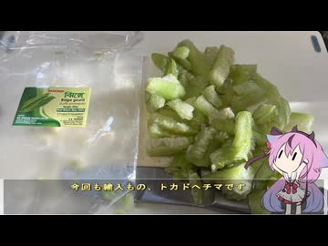 珍食材が食べたい！#201 トカドヘチマの炒め物