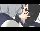 六花と千冬のポッキーゲーム
