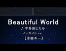 カラオケ♬ Beautiful World - 宇多田ヒカル 【ガイドメロディなし】 インスト, 歌詞