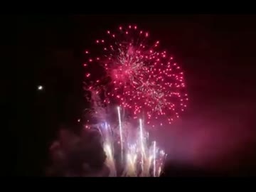 2024/11/8余呉湖の花火