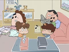 あたしンち(第157話～第182話)　第159話　タチバナ家のテレビ／今、やろうとしたのにっ