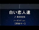 カラオケ♬ 白い恋人達 - 桑田佳祐 【ガイドメロディなし】 インスト, 歌詞
