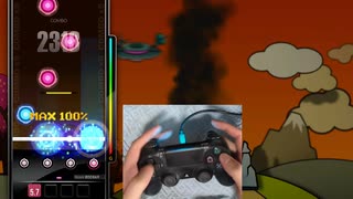 DJMAX RESPECT　4B　"Light House"☆9をPS4コントローラ(DS4)でMAXcombo