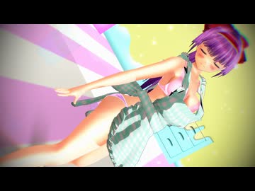 【東方MMD】パチュリーで『ドーナツホール』（下着エプロン注意？）