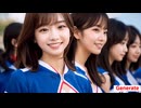 AI Video【Cheerleader】AI動画【チアガール】【1】