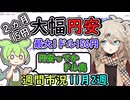 ドル円最大156円　7月並みの円安　トランプトレードは沈静化？【ずんだもん解説】【市況】