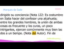 Marqués de Sade - Juliette 9/10