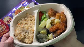 きりたんが食べるだけ【冷凍食品　五目ご飯と鶏と野菜の黒酢あん】