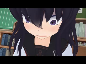 【MMD艦これ】暁「ある日の学校・おまけ」授業中だから我慢…【紳士向け】