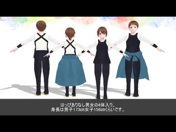 【第4回MMD廃】和太鼓衣装モデル＆モーション配布