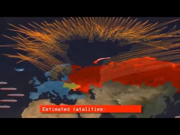 ホモと見るロシアが核撃ったらこうなるシミュレーション