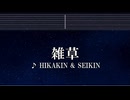 練習用カラオケ♬ 雑草 - ヒカキン＆セイキン 【ガイドメロディ付】 インスト, BGM, 歌詞
