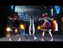 【MMD】Gravity=Reality（ネギドリル＆ルカ版）／夜のＵＳＪにミク達が集合！！