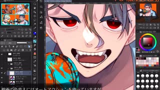 獄Luckを描きました
