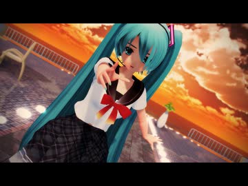 【らぶ式モデル誕生祭2024】 オレンジ 【らぶ式ミク1.4制服ver】