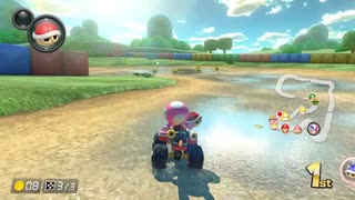マリオカート8デラックス ゴール前の泥試合