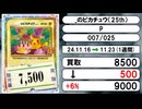 《209枚》ポケカ 買取相場｜11月16日～11月23日 ＜500円以上騰落＞ #ポケモンカードゲーム