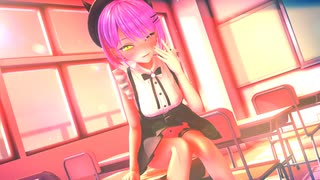 【ホロライブMMD】トワ様が可愛く、夜もすがら君想ふ【常闇トワ】