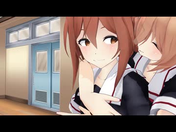 【MMD艦これ】白露「ある日の学校・おまけ」スケベのスランプ【紳士向け】