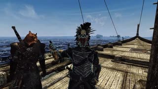 スカイリムVR　トカゲと猫と女の子