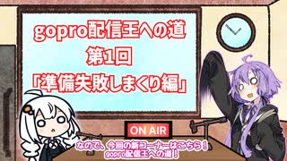 【ボイロラジオ】『gopro配信王への道第1回「準備失敗しまくり編」』ケチャラジ#5