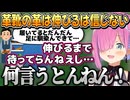 店員さんの革は伸びるは信じないルーナ姫と、うさぎと戦うみこち【姫森ルーナ/さくらみこ/ホロライブ切り抜き】