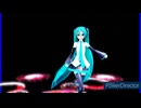 MMD、初音ミク、で、テトリス
