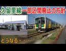 【衝撃発表】千葉県を走る久留里線一部区間の廃止の方針が発表！？どうなる・・・【JR東日本】【ゆっくり解説】#Shorts