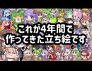 2024年で作った立ち絵を紹介する動画