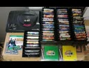 [実況]  僕が所有するメガドライブ & メガCDゲームソフトコレクション全部見せ！（スマホ撮影）