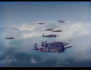 キ43 一式戦闘機「隼」とブルースター F2Aバッファローの戦闘シーン
