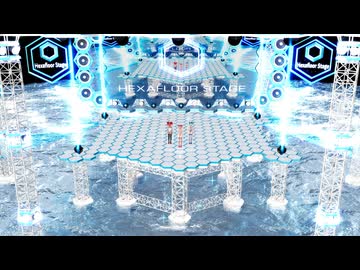 【MMD】ヘキサフロアステージでプラチナ【らぶ式KKCテト】