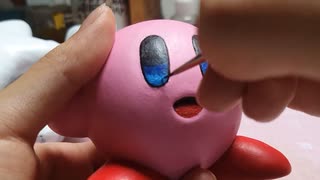 【星のカービィ】粘土で星のカービィを作ってみた!!!