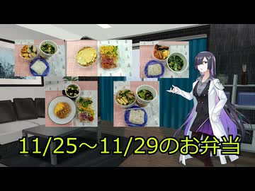 一週間のお弁当（2024/11/25～11/29）【第十回ひじき祭】