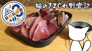 【野外料理祭3】猫のきまぐれ野営記 仲秋のソロキャンプ