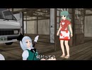 【博麗霊夢】イノシシMMD【高麗野あうん】
