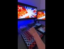 シン・エヴァの冒頭シーン大好きすぎるのでフィンガードラムとVJしてみた
